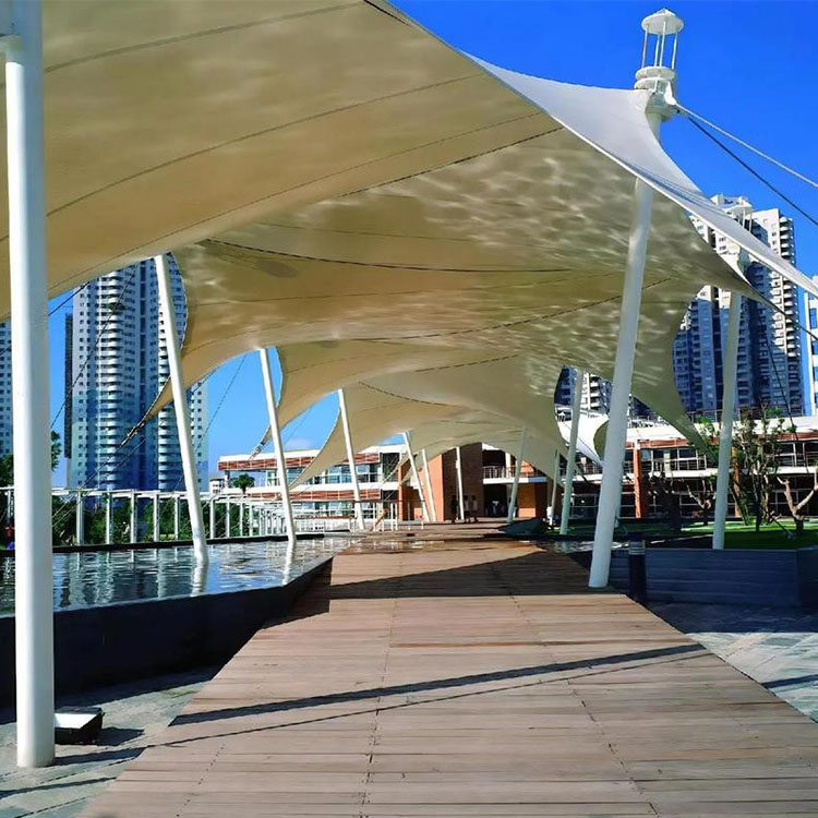 崇信县膜结构景观棚