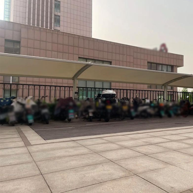 崇信县膜结构电动车棚