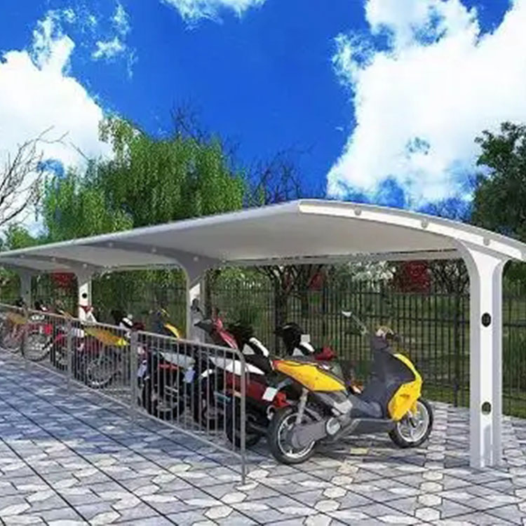 崇信县膜结构电动车棚